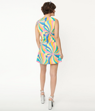 Load image into Gallery viewer, Psychedelic Sleeveless Mini Dress