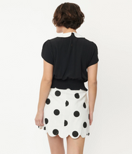 Load image into Gallery viewer, Polka Dot Mini Skirt