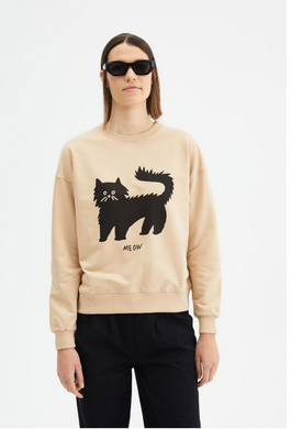 Black Cat Sweatshirt