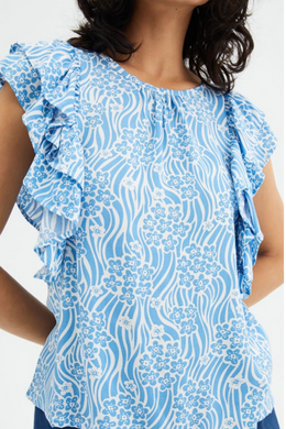 Baby Blue River Top