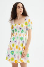 Load image into Gallery viewer, Groovy Floral Mini Dress