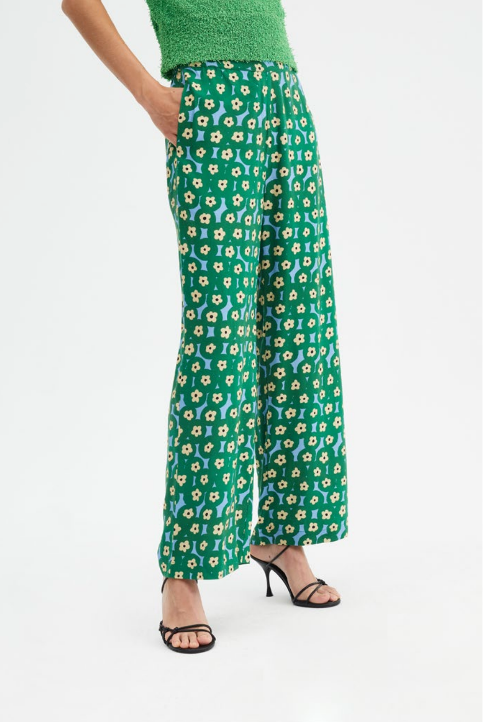 Lily Pad Floral Trousers