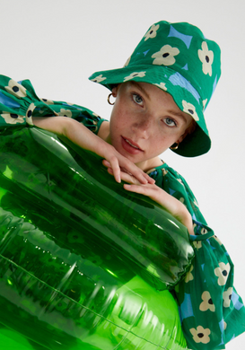 Lily Pad Floral Bucket Hat
