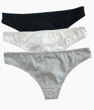 Load image into Gallery viewer, Jersey Thong Underwear