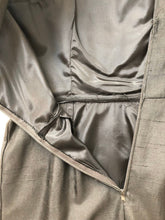 Load image into Gallery viewer, 1960s Black Silk Cocktail Dress