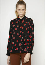 Load image into Gallery viewer, Compania Fantastica Black Heart Top