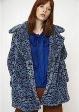 Load image into Gallery viewer, Compania Fantastica Blue Neck Tie Top