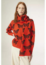 Load image into Gallery viewer, Butterfly Knit Scarf