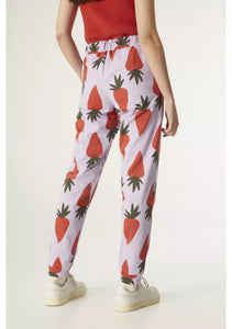 Carrot Print Joggers