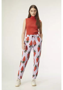 Carrot Print Joggers