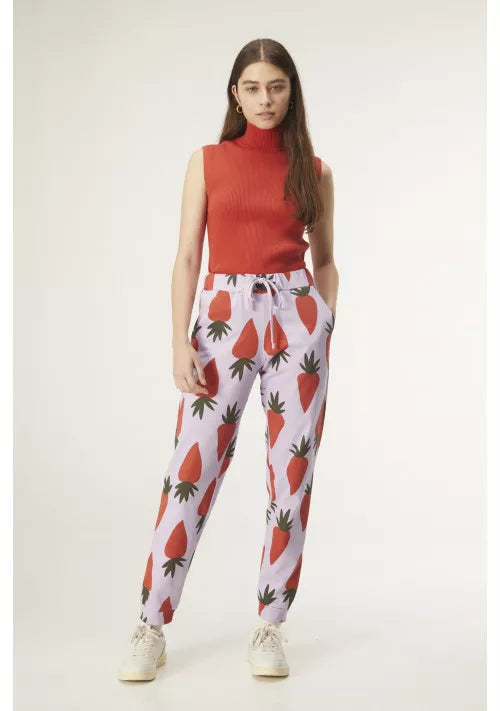 Carrot Print Joggers