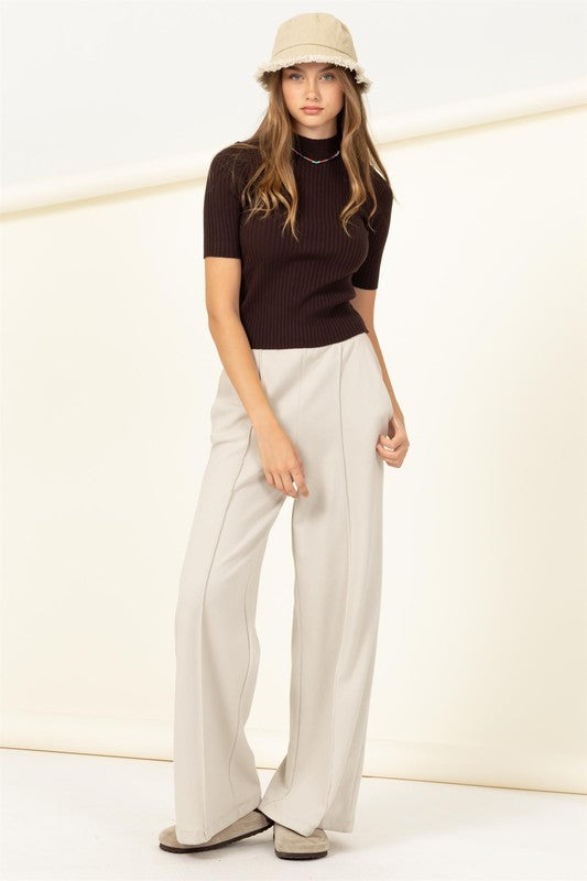 She's Cool Mock Neck Top