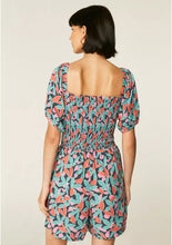 Load image into Gallery viewer, Tropical Print Romper
