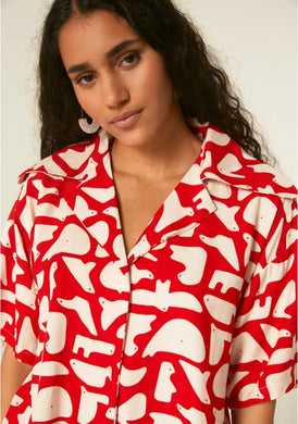 Geometric Animal Top