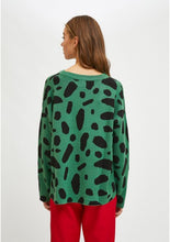 Load image into Gallery viewer, Green Geo Sweater