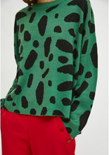 Load image into Gallery viewer, Green Geo Sweater