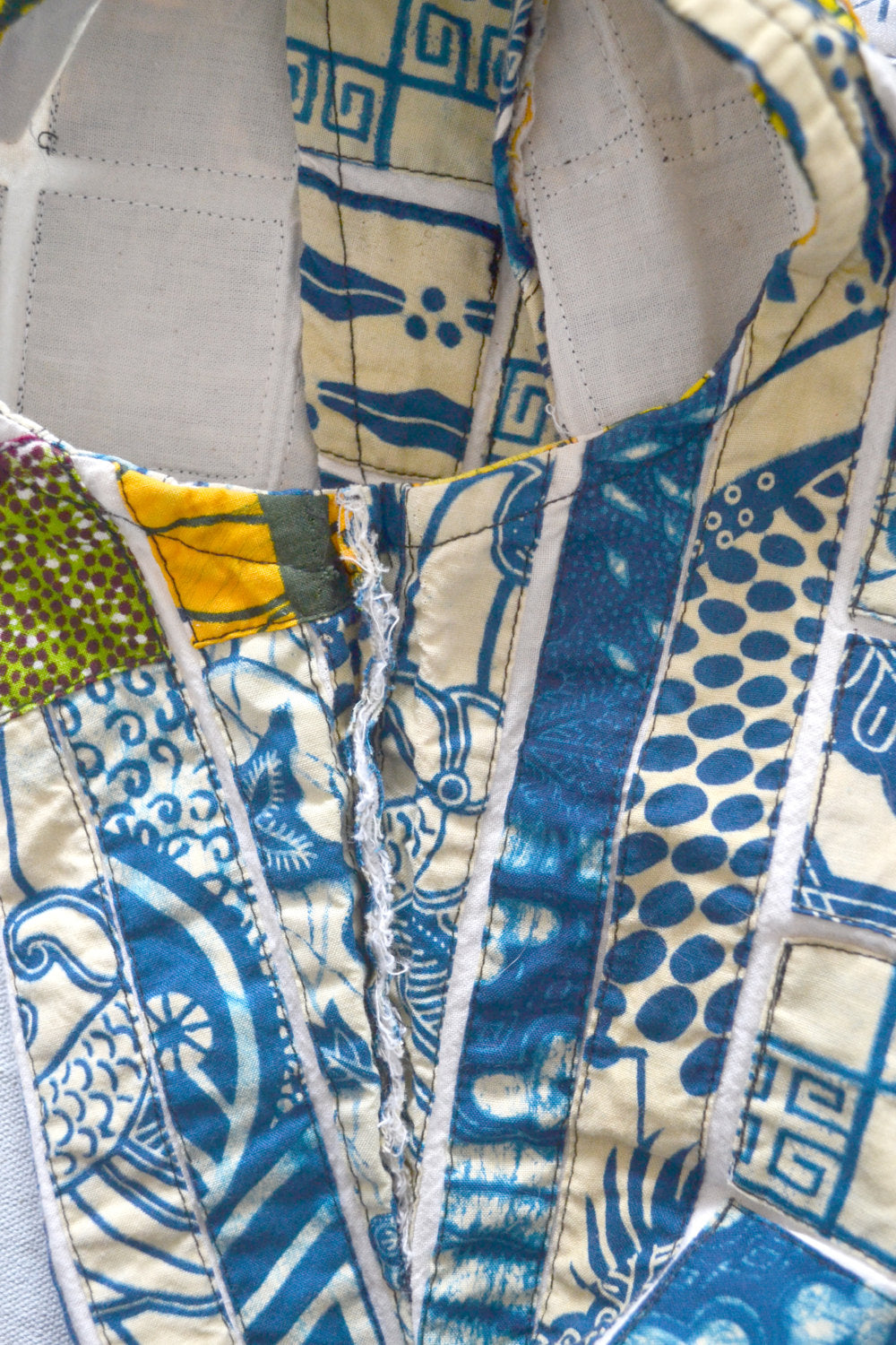 Made in Ghana artistic pattern pants-