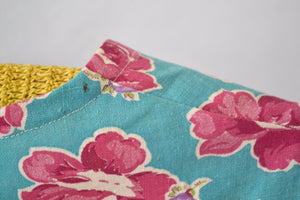 1930s Handmade Feedsack Floral Child's Dress