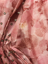 Load image into Gallery viewer, 1950&#39;s Party Dress Pink Petal Print