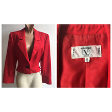 Load image into Gallery viewer, 1990s Cropped Red Valentino Jacket, size small