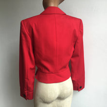 Load image into Gallery viewer, 1990s Cropped Red Valentino Jacket, size small