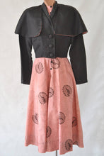 Load image into Gallery viewer, 1950s Peacock Dress size XS