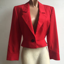 Load image into Gallery viewer, 1990s Cropped Red Valentino Jacket, size small