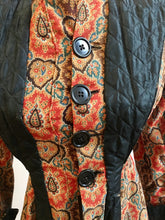 Load image into Gallery viewer, 1890s Victorian Era Paisley Day Coat