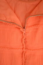 Load image into Gallery viewer, 1950s does 1920s coral pink drop waist flapper dress