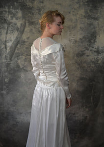 40s Style  Wedding Dress
