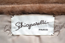 Load image into Gallery viewer, 1950s Brown Mink Schiaparelli Paris