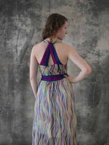 1930s Sheer Silk Dress