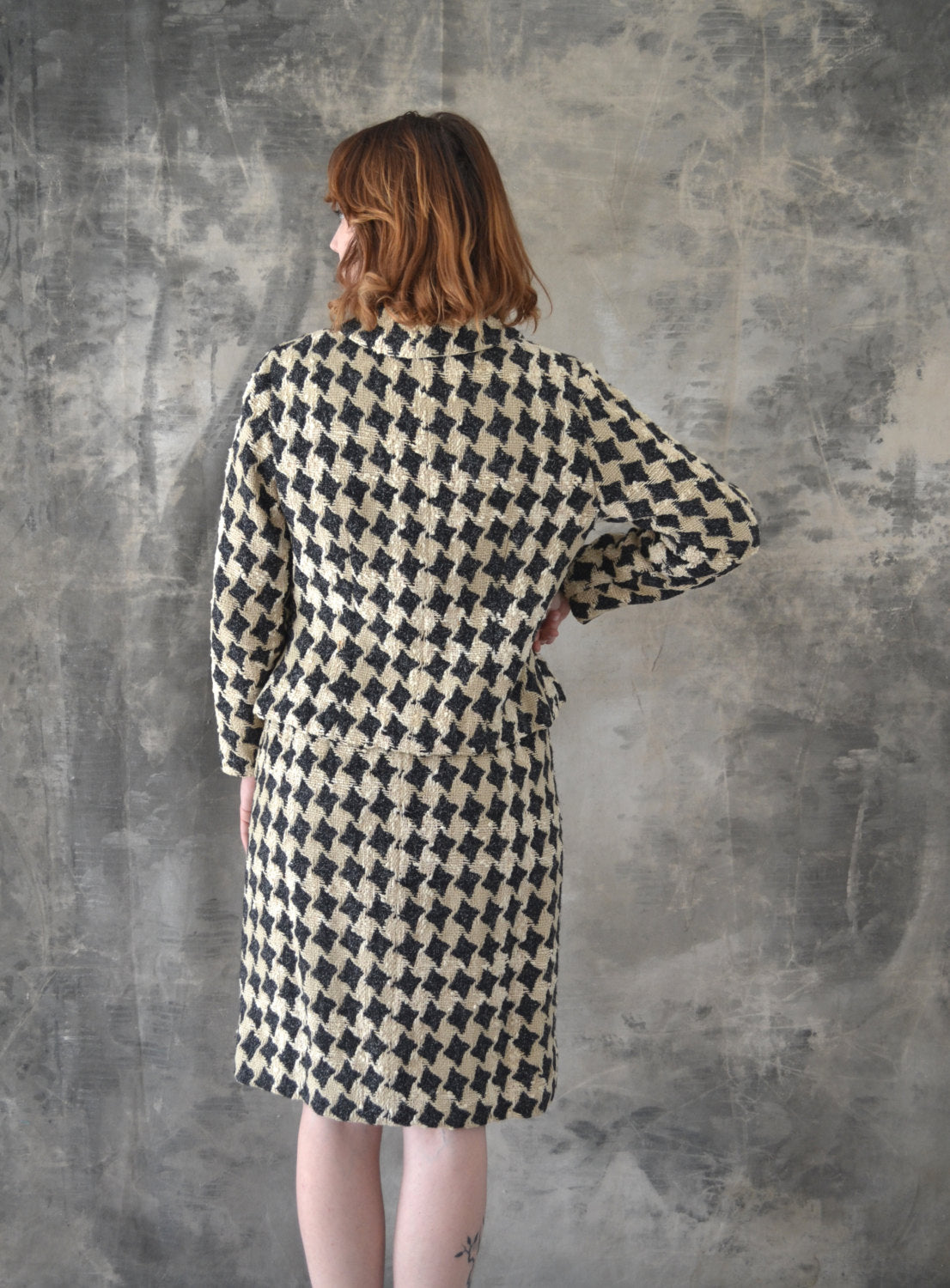1950s Houndstooth Ladies Suit – petrune
