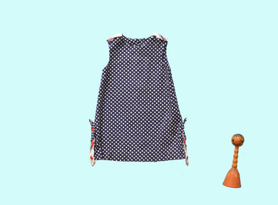 1950s Childs Polka Dot Dress