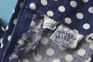 1950s Childs Polka Dot Dress