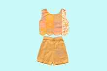 Load image into Gallery viewer, 1950s Two Piece Orange  Play Set