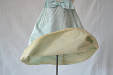 Load image into Gallery viewer, 1950s Lace Bodice Powder Blue Party Dress size XS