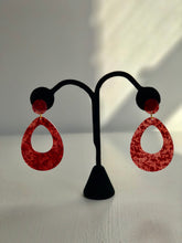 Load image into Gallery viewer, Glitter Flecked Lucite Earrings