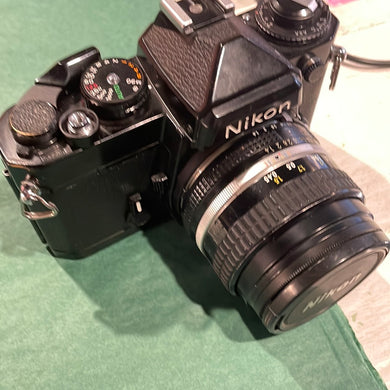 Nikon FE w/50mm 1.4 tested