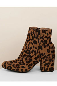 Leopard Ankle Booties