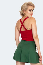Load image into Gallery viewer, Cherry Button Flare Shorts