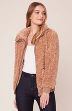 Load image into Gallery viewer, BB Dakota Teddy or Not Bomber Jacket