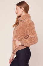 Load image into Gallery viewer, BB Dakota Teddy or Not Bomber Jacket